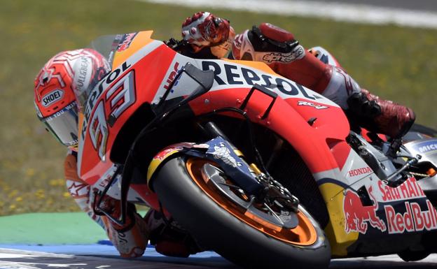 Marc Márquez, en el último Gran Premio de España. 