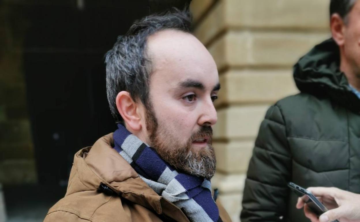 El Portavoz de Ciudadanos en el Ayuntamiento de Haro, Fernando Castillo. 