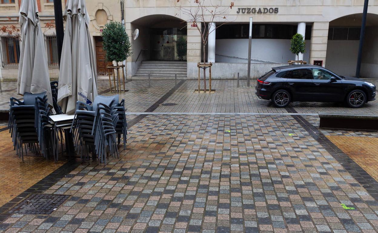 Una parte de los contenedores de Bretón de los Herreros serán desplazados