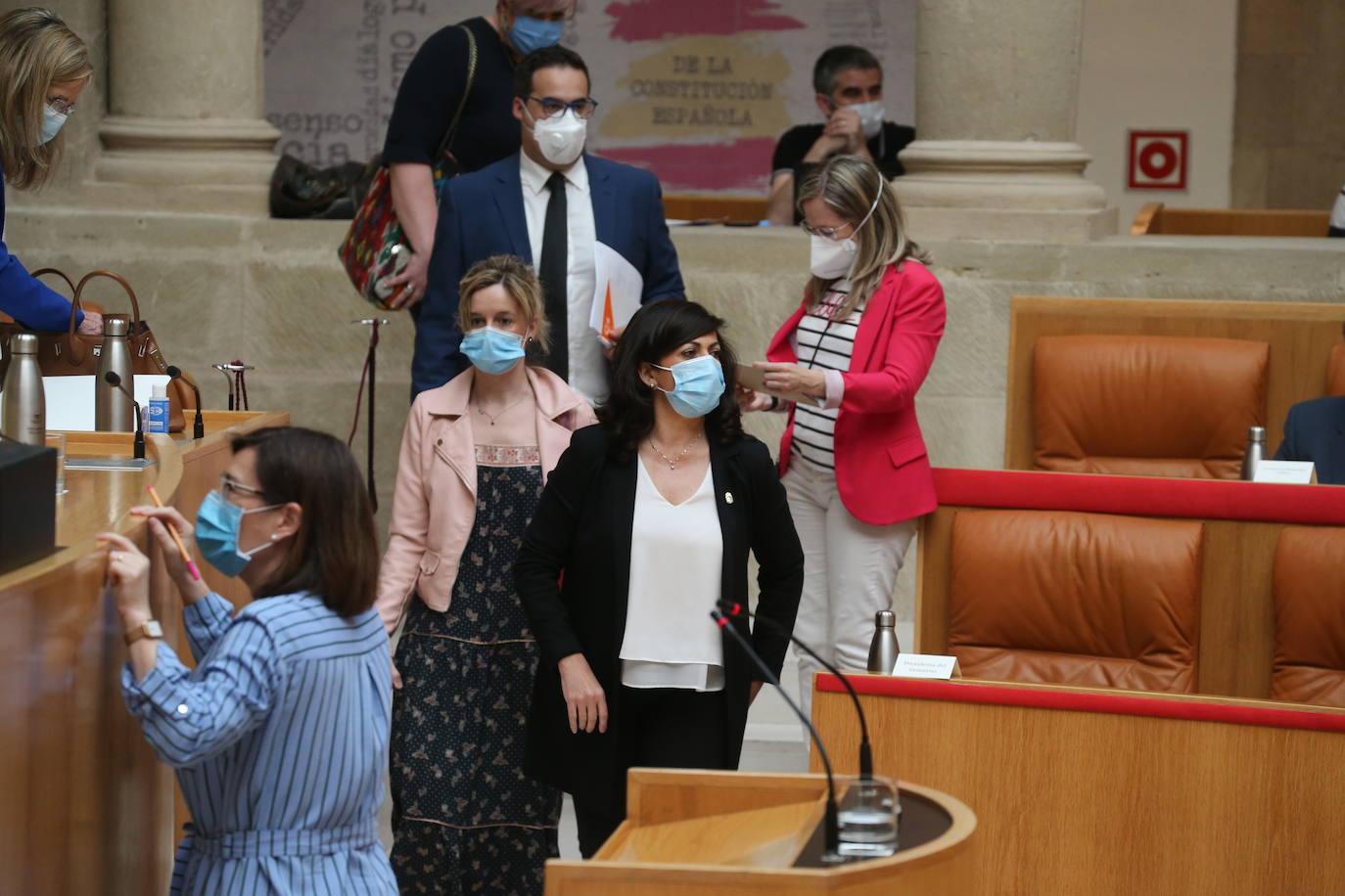 Fotos: La sesión de mayo del Parlamento riojano, en imágenes