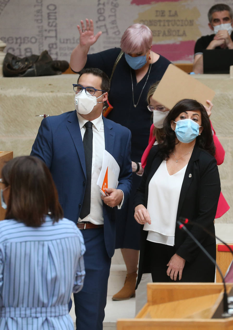 Fotos: La sesión de mayo del Parlamento riojano, en imágenes