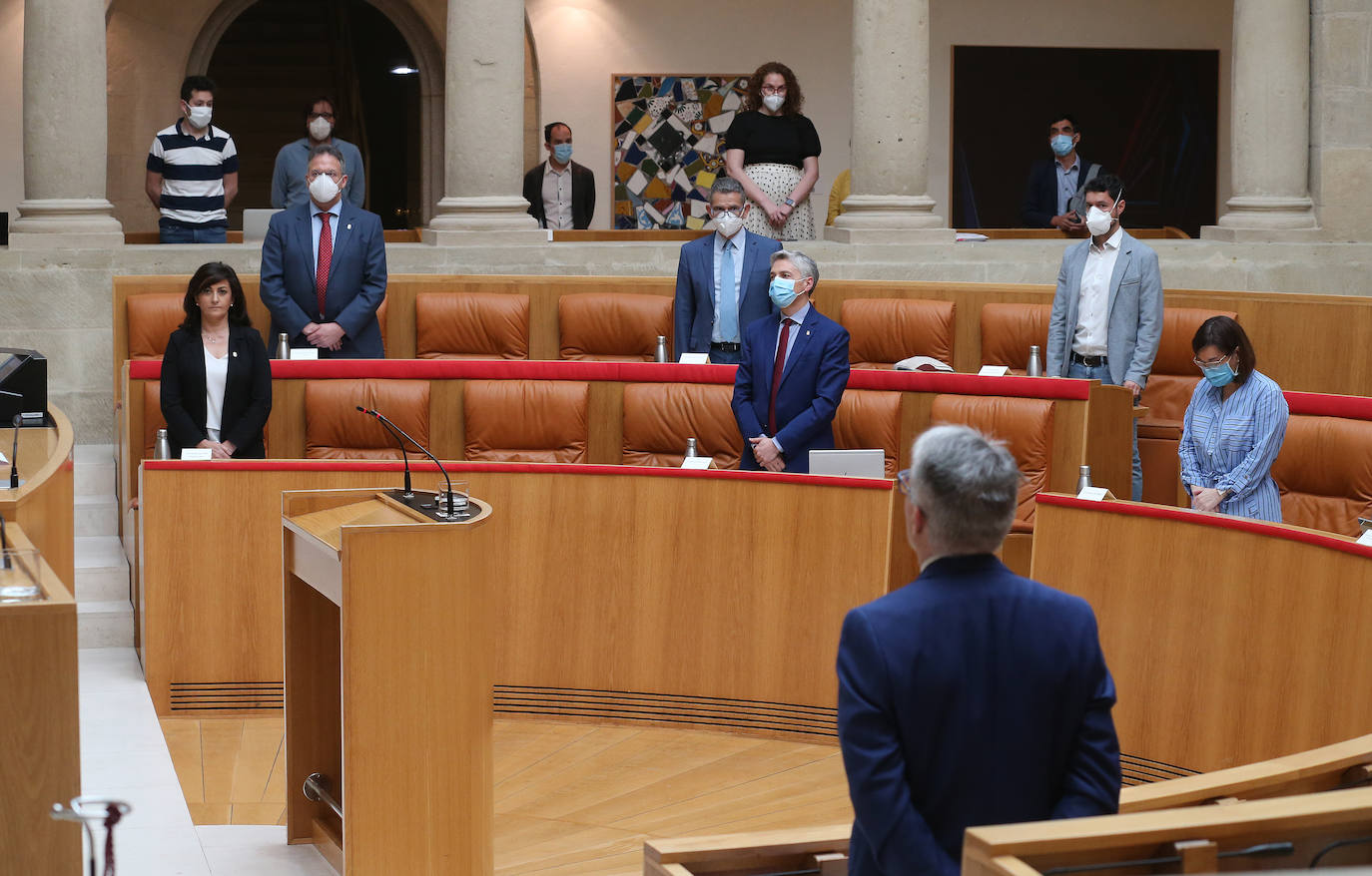 Fotos: La sesión de mayo del Parlamento riojano, en imágenes