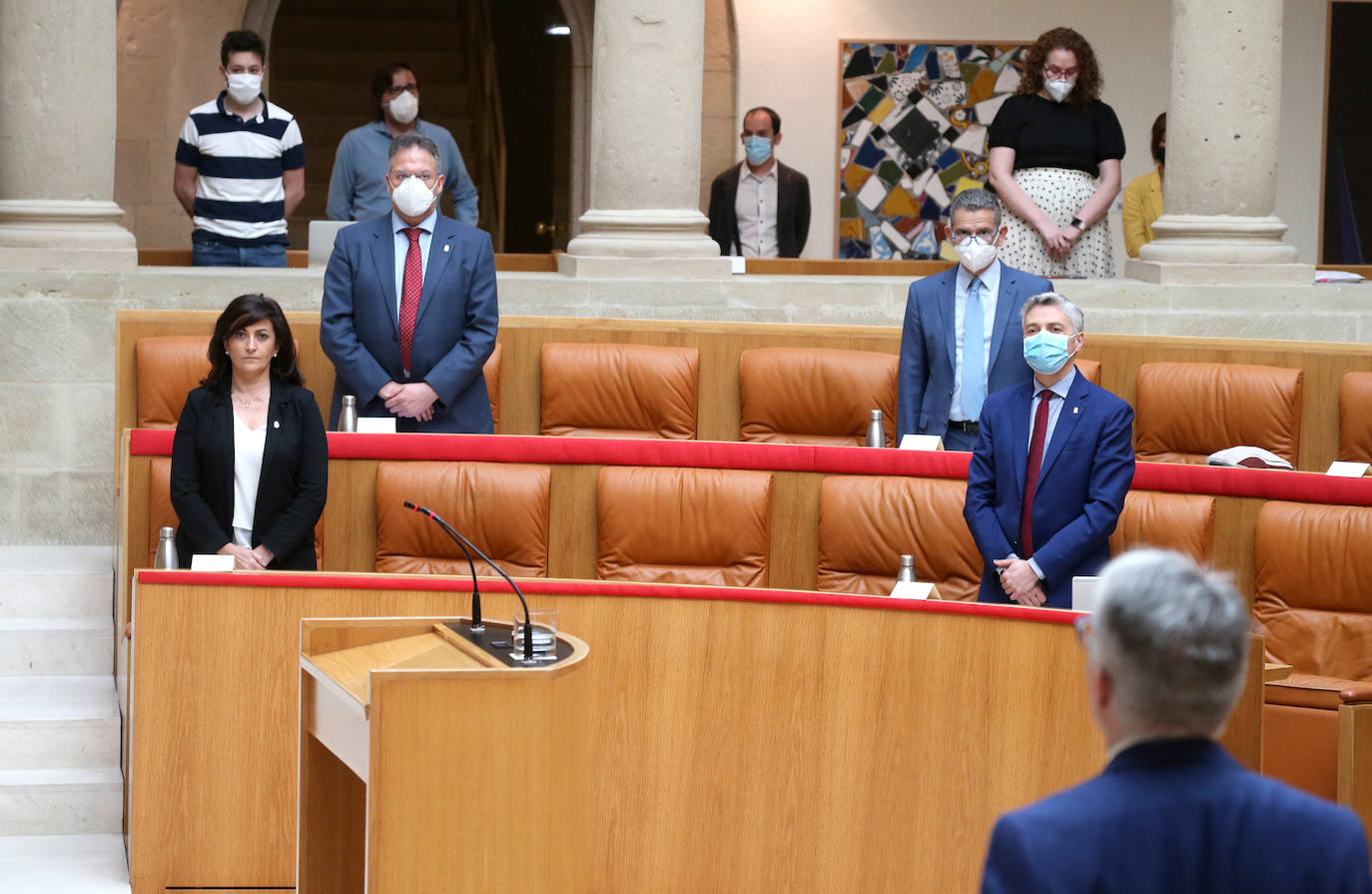 Todas las fotografías del pleno del Parlamento de La Rioja