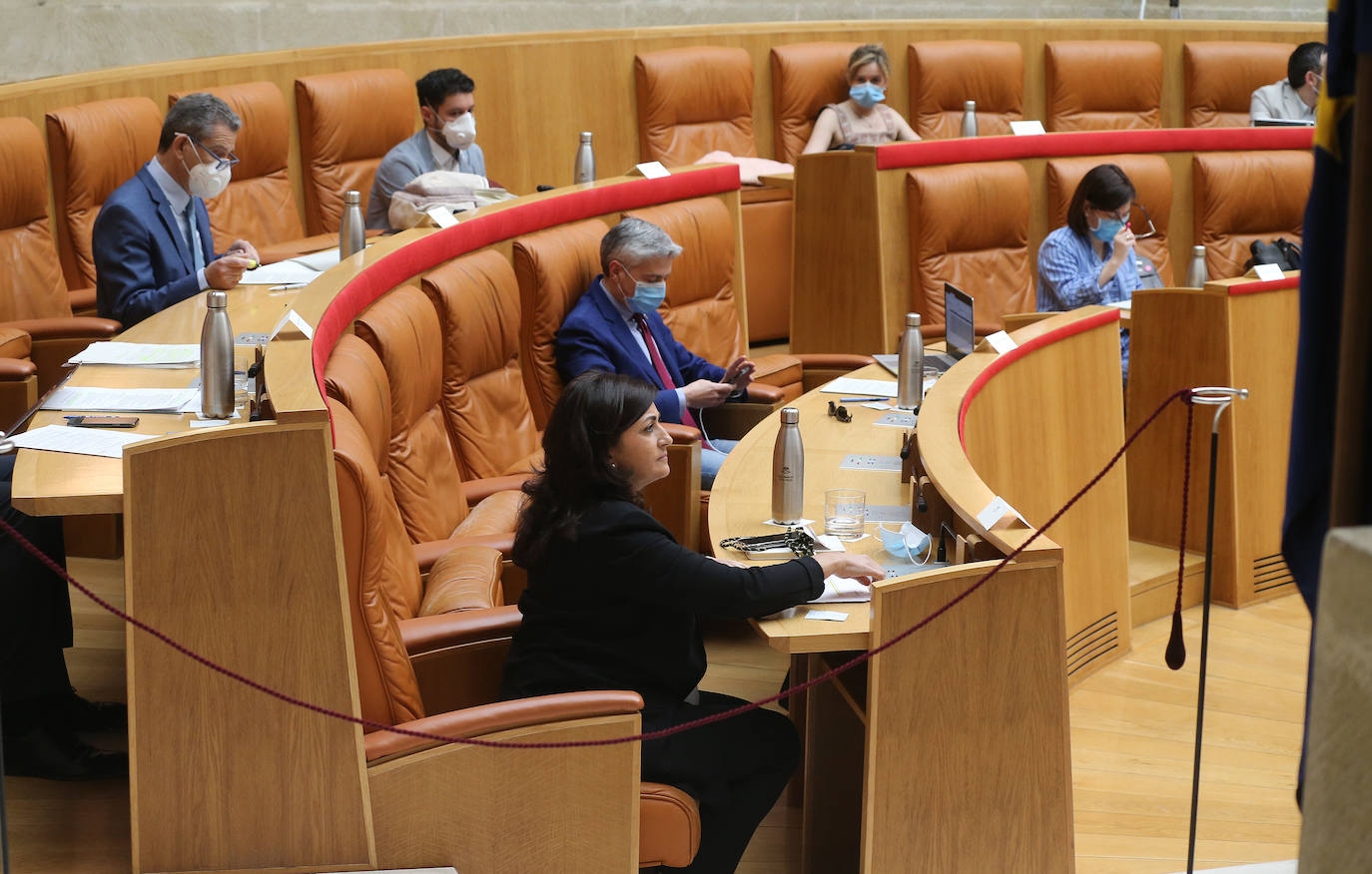 Fotos: La sesión de mayo del Parlamento riojano, en imágenes