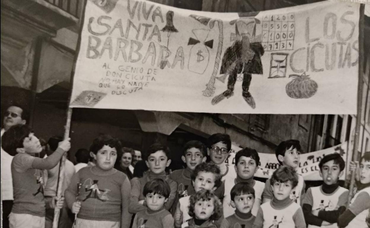 Cuando Don Cicuta estuvo presente en las fiestas de Santa Bárbara, en Ezcaray