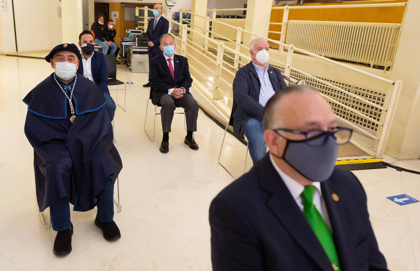 El alcalde de Logroño ha trasladado el agradecimiento del Consistorio a todos los ciudadanos