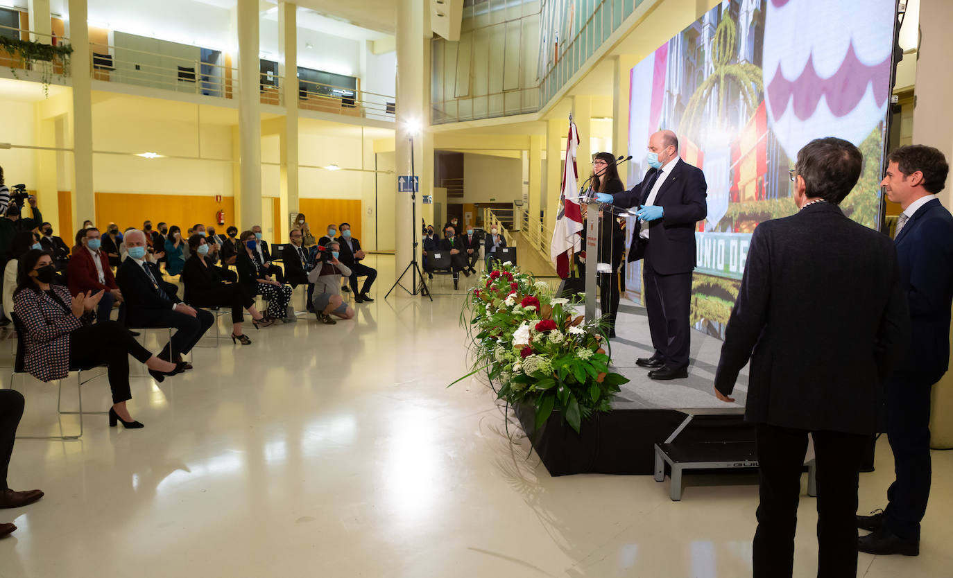 El alcalde de Logroño ha trasladado el agradecimiento del Consistorio a todos los ciudadanos