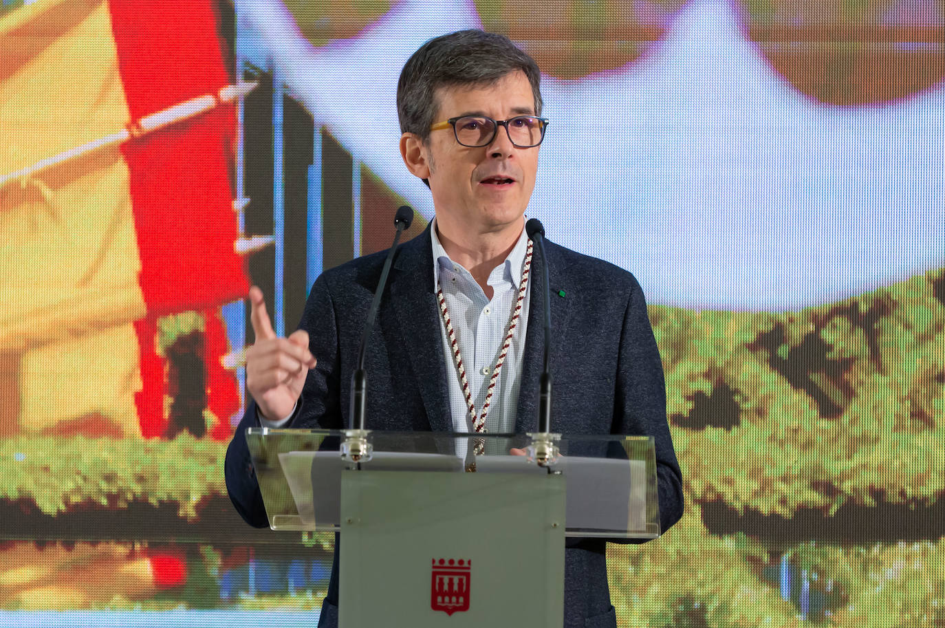 El alcalde de Logroño ha trasladado el agradecimiento del Consistorio a todos los ciudadanos