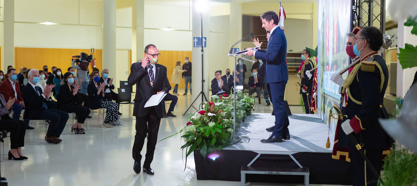El alcalde de Logroño ha trasladado el agradecimiento del Consistorio a todos los ciudadanos