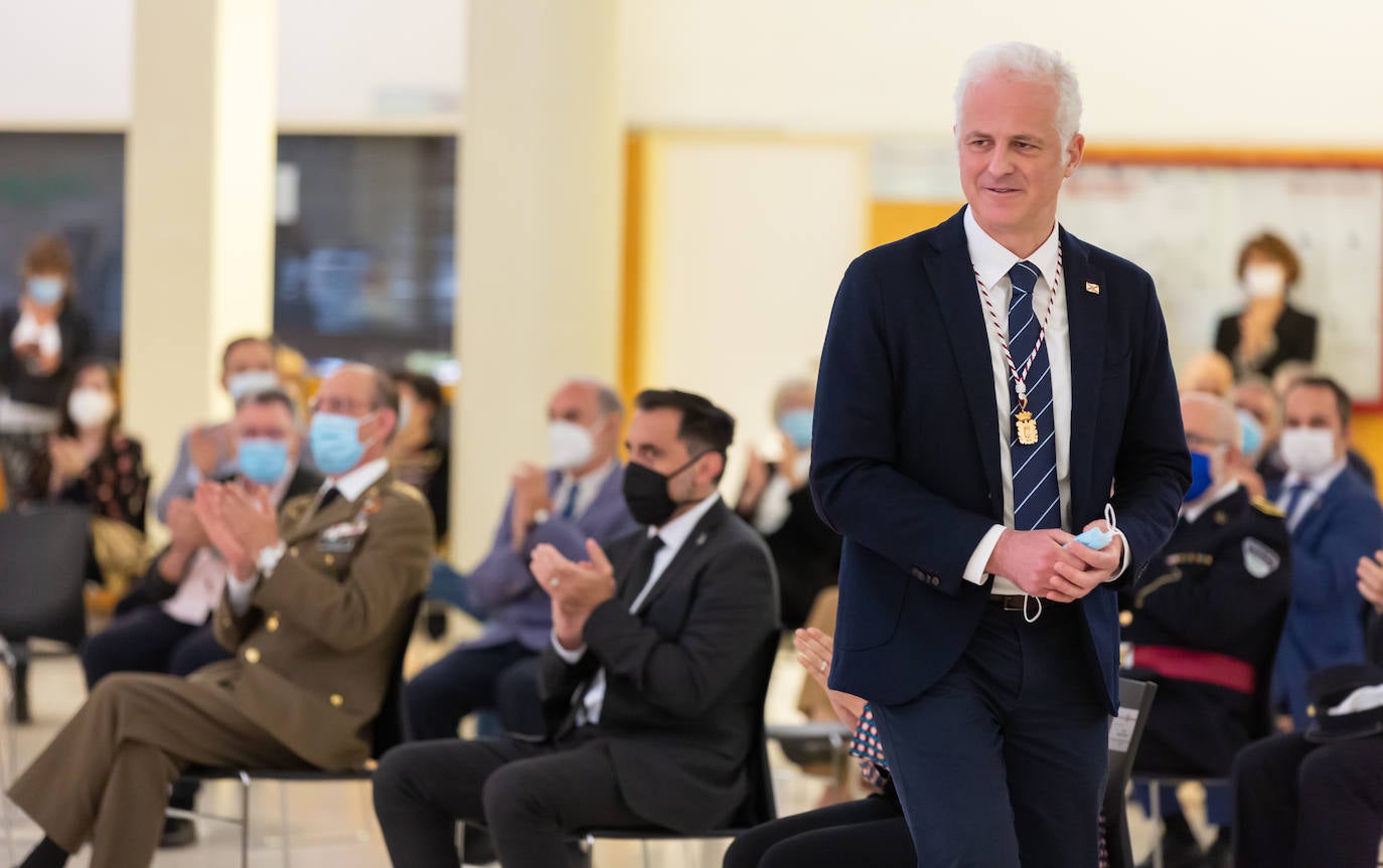 El alcalde de Logroño ha trasladado el agradecimiento del Consistorio a todos los ciudadanos