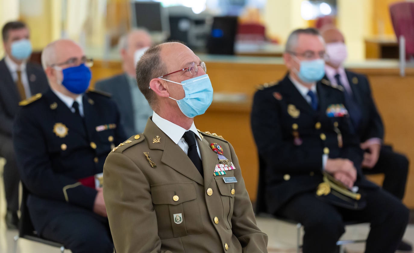 El alcalde de Logroño ha trasladado el agradecimiento del Consistorio a todos los ciudadanos