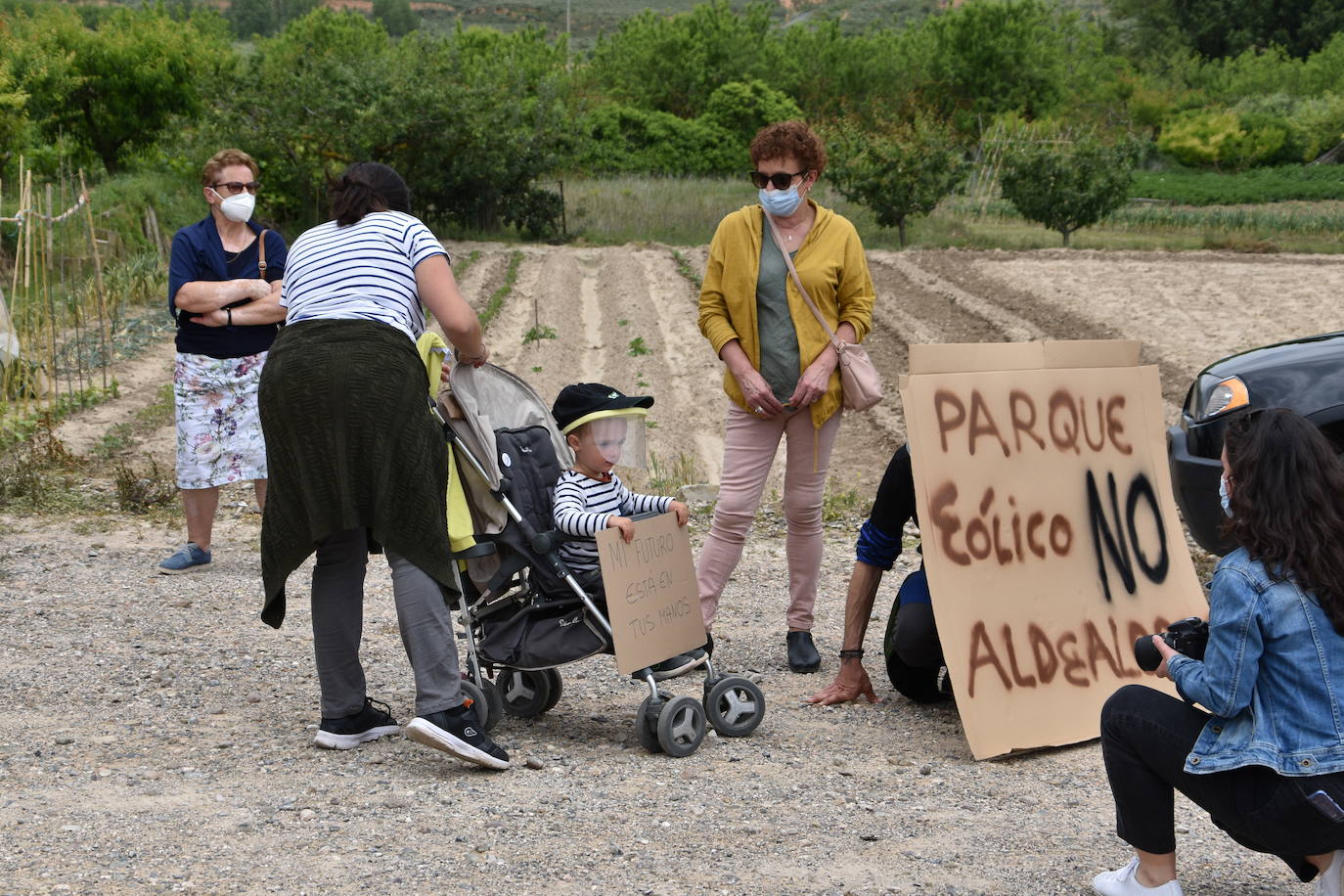 Ha tenido lugar en la explanada del aparcamiento del Ayuntamiento de Molinos de Ocón