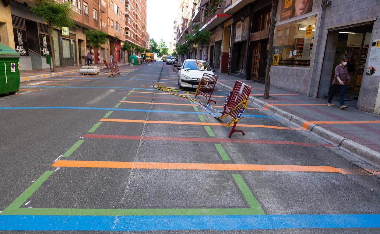 Aspecto de la calle Fundición