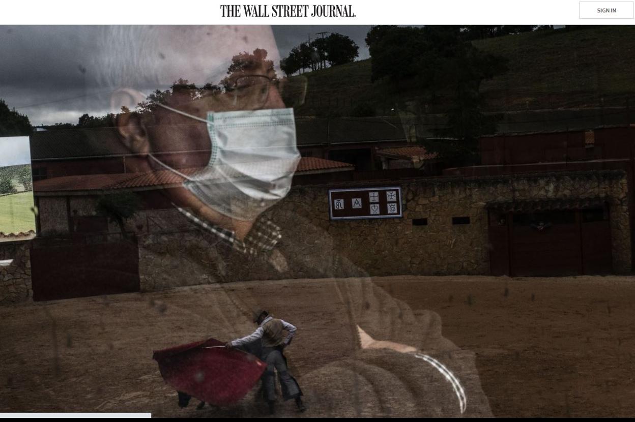 Imagen que ilustra la entrevista en 'The Wall Street Journal'