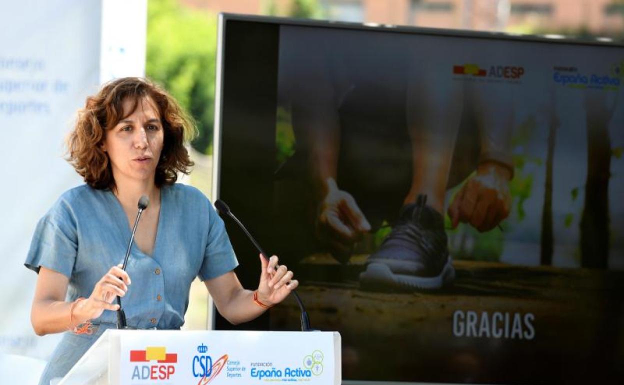 Irene Lozano, presidenta del CSD. 