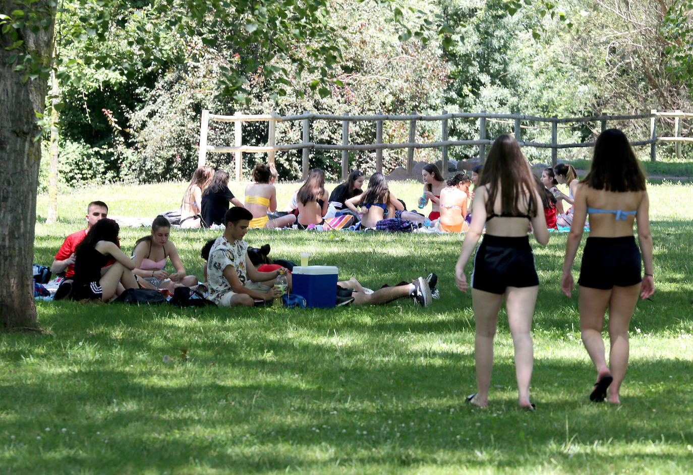 La región ha superado este martes por primera vez en el 2020 los 36 grados