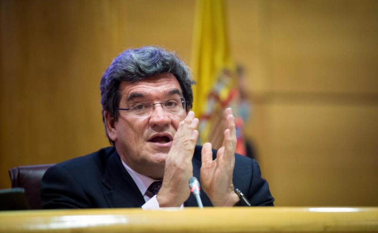 El ministro de Inclusión, Seguridad Social y Migraciones, José Luis Escrivá. 