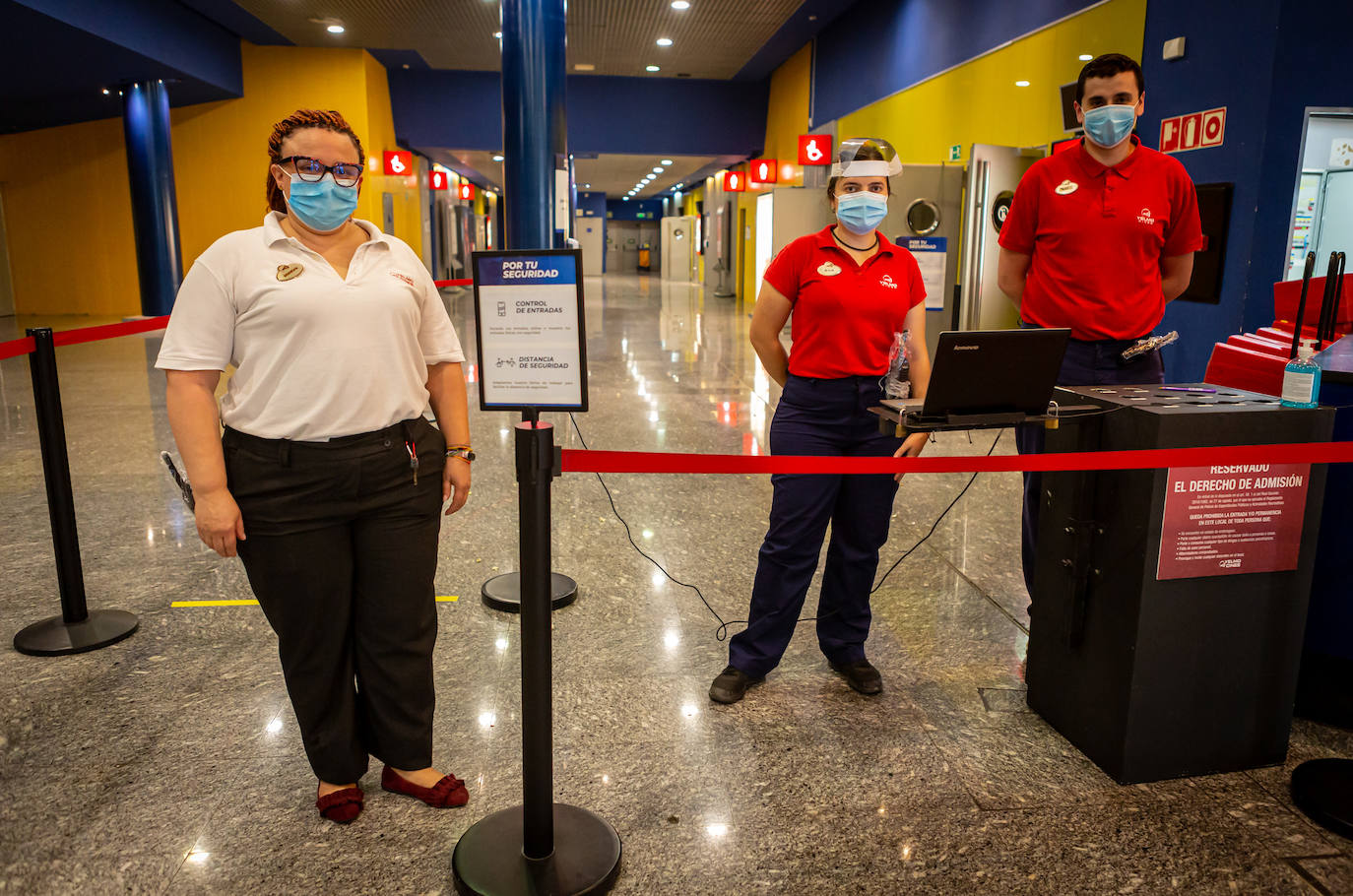 Los cines Yelmo Berceo y 7 Infantes de Lara abren este viernes con aforo reducido y medidas de higiene 