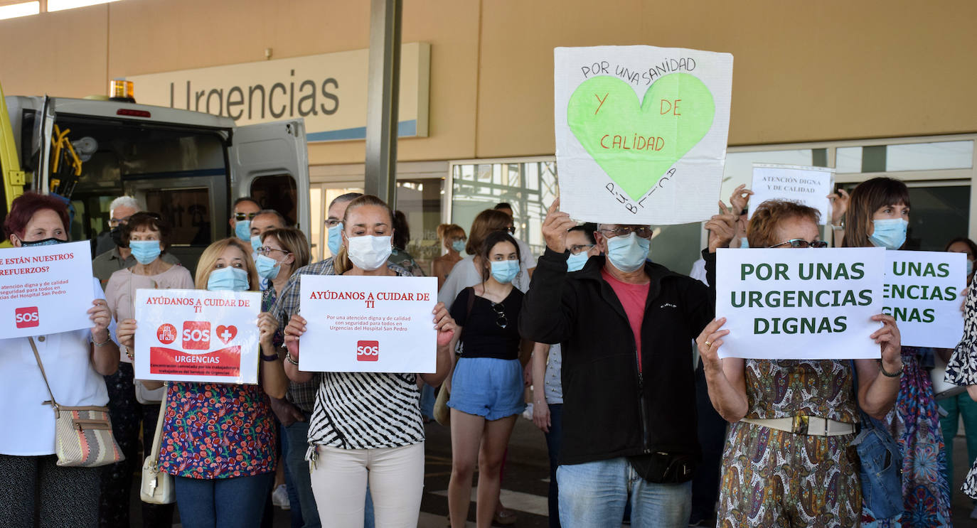 Los trabajadores reclaman soluciones «ya» al Gobierno de La Rioja para acabar con la situación que viven actualmente