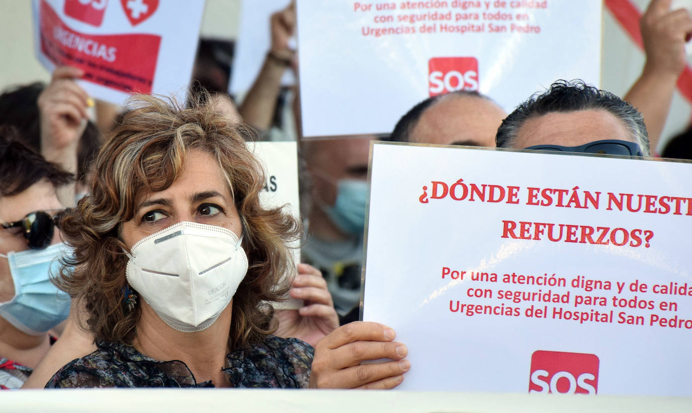 Los trabajadores reclaman soluciones «ya» al Gobierno de La Rioja para acabar con la situación que viven actualmente