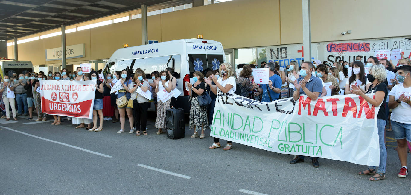 Los trabajadores reclaman soluciones «ya» al Gobierno de La Rioja para acabar con la situación que viven actualmente