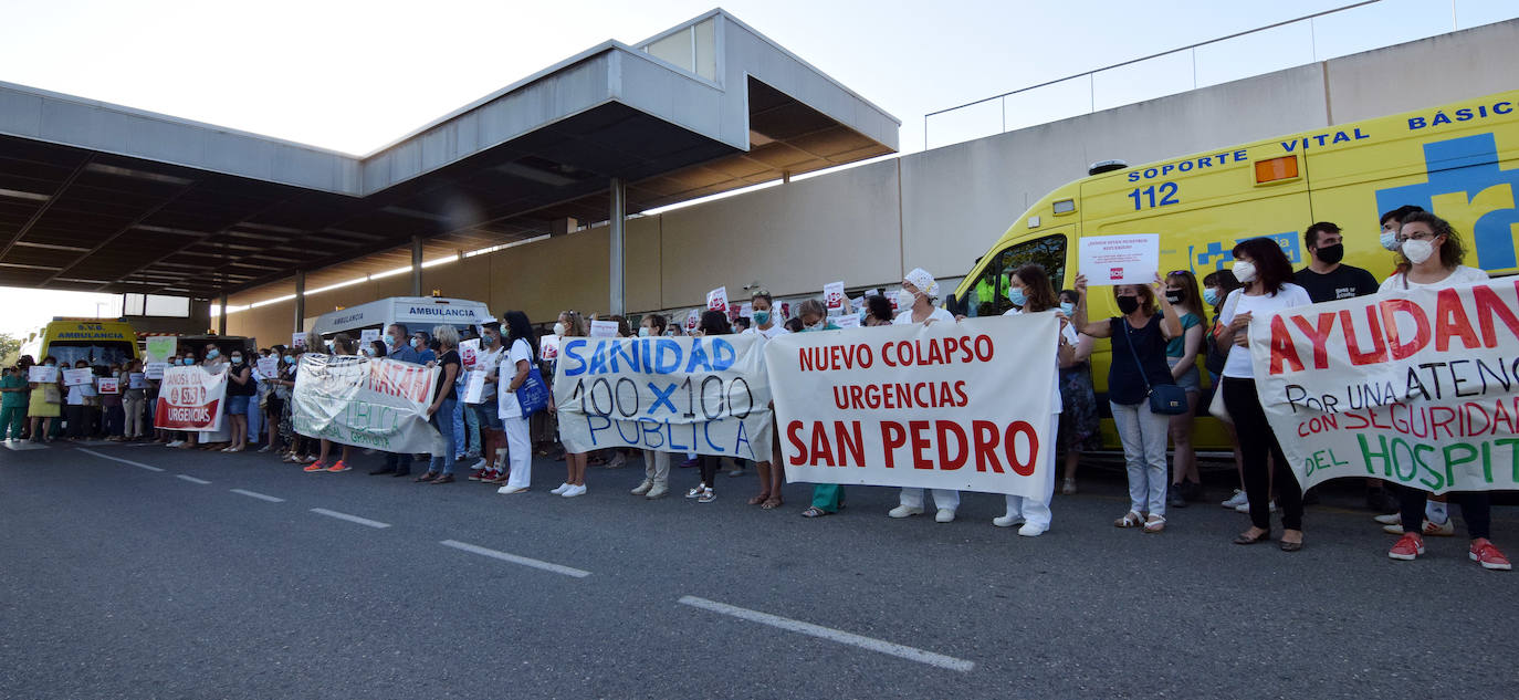 Los trabajadores reclaman soluciones «ya» al Gobierno de La Rioja para acabar con la situación que viven actualmente