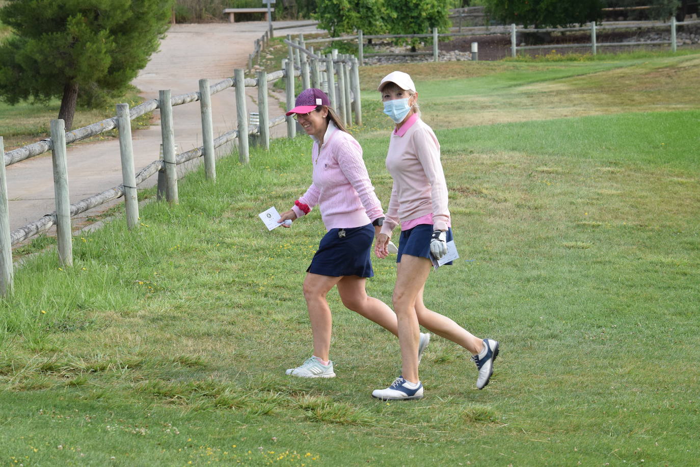 La Liga de Golf y Vino se retomó este sábado en El Campo de Logroño.