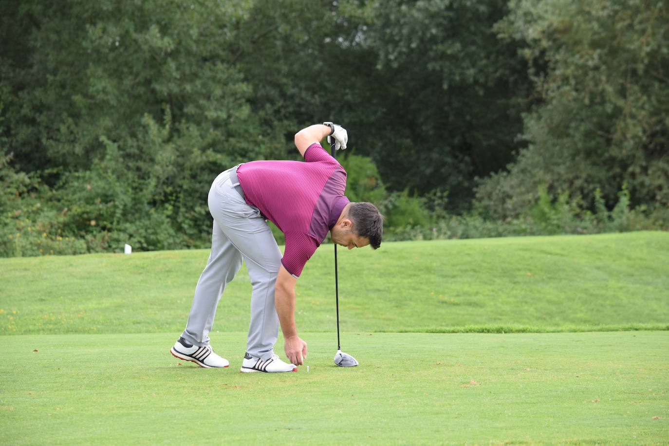 La Liga de Golf y Vino se retomó este sábado en El Campo de Logroño.