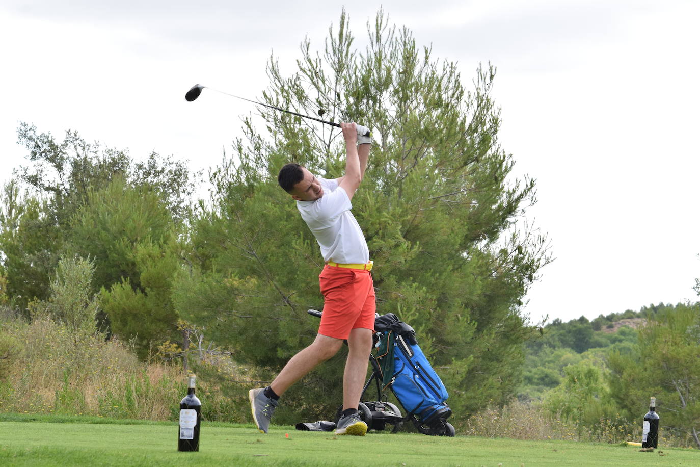 La Liga de Golf y Vino se retomó este sábado en El Campo de Logroño.