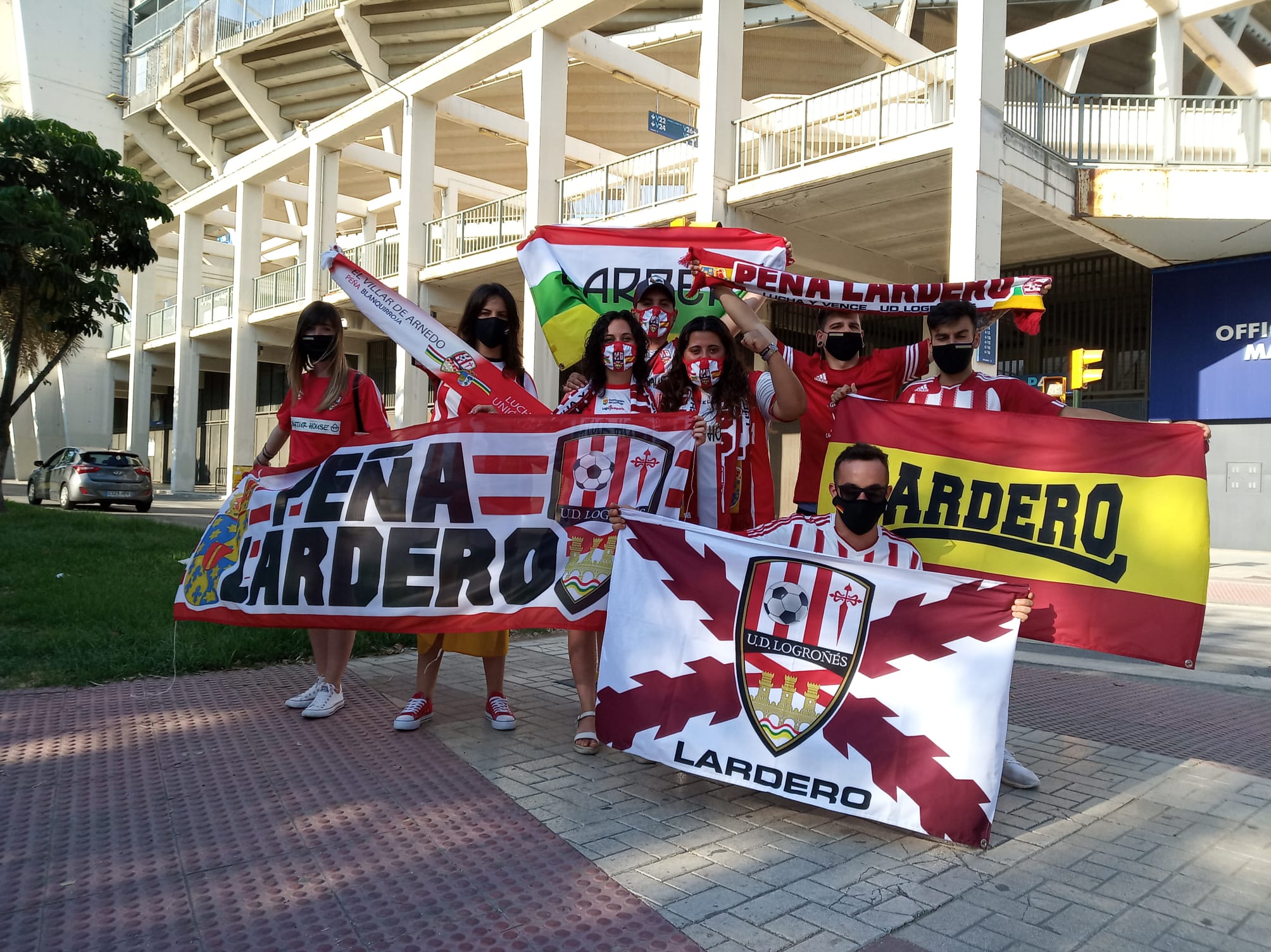 Desde Lardero hasta La Rosaleda