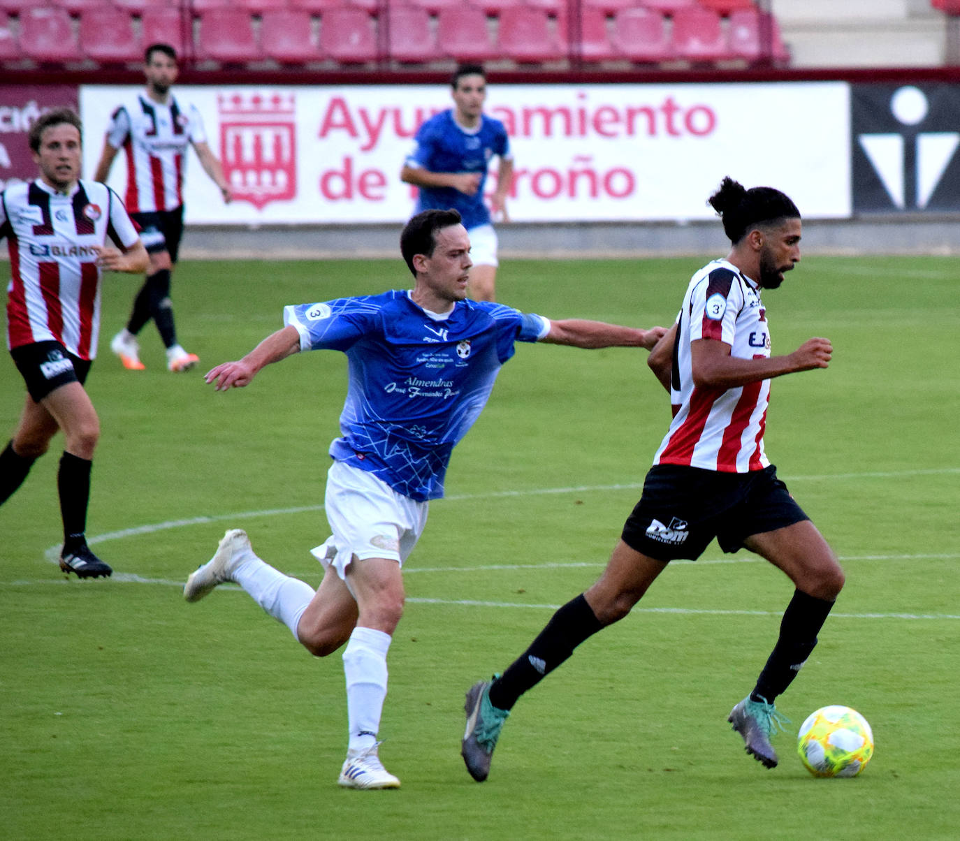 Los blanquirrojos se impusieron el sábado al Arnedo en Las Gaunas (2-0)