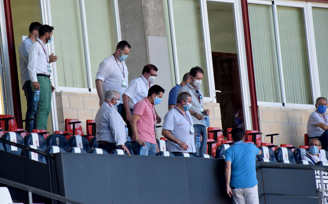 Los blanquirrojos se impusieron el sábado al Arnedo en Las Gaunas (2-0)