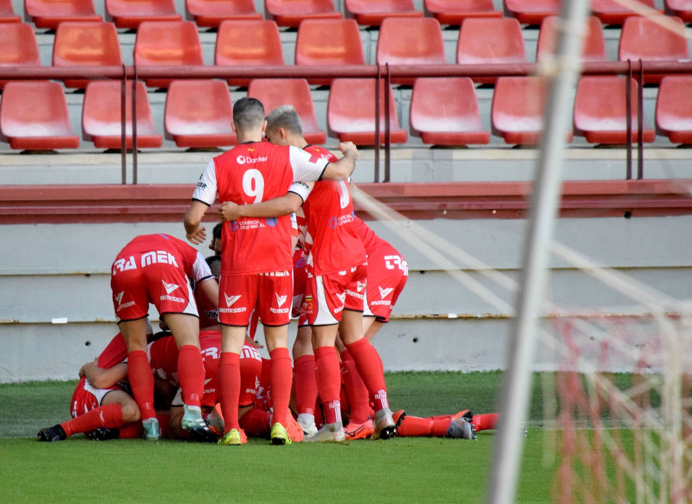 Los arlequinados han vencido al Casalarreina en la segunda semifinal del 'play off' de ascenso