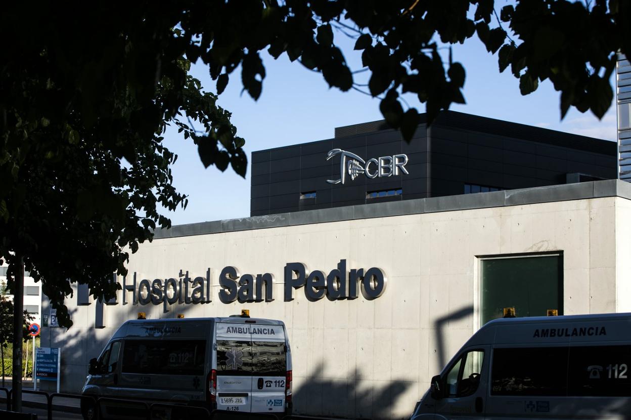 El Hospital San Pedro vivió ayer un ingreso por COVID, tras varios días sin ninguno. 