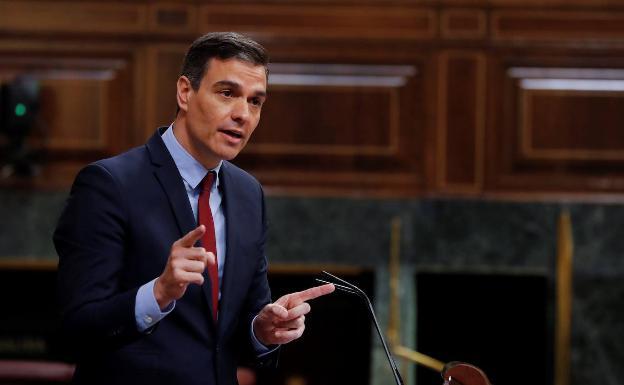 Pedro Sánchez, presidente del Gobierno. 