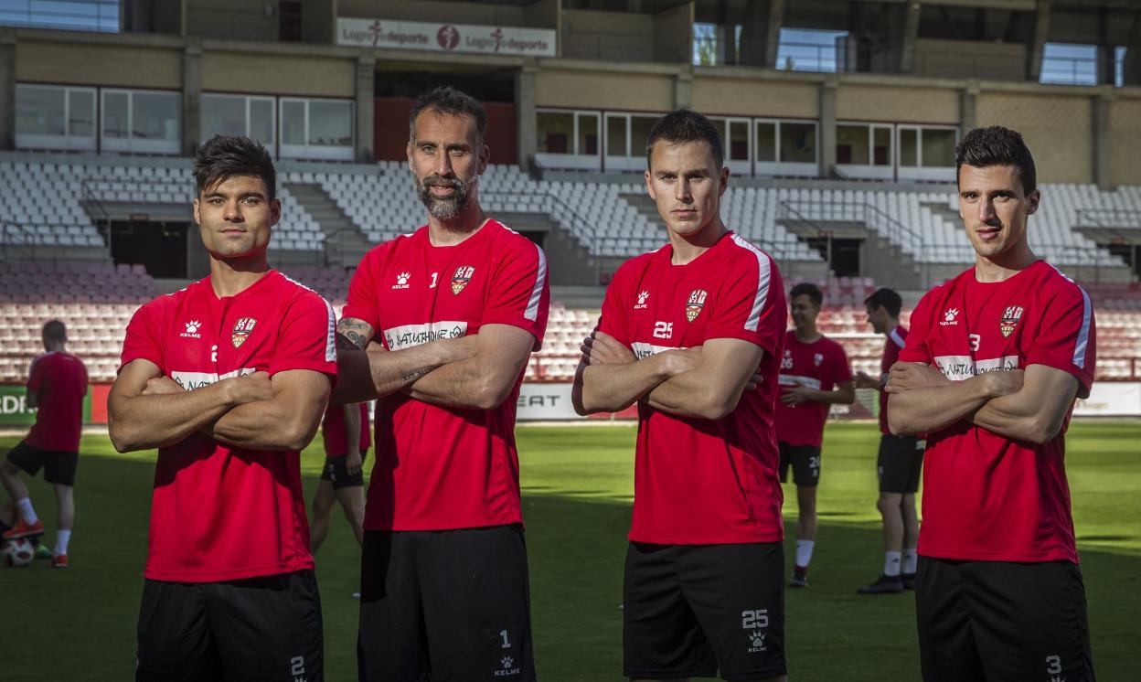 Miguel Santos, a la izquierda. 