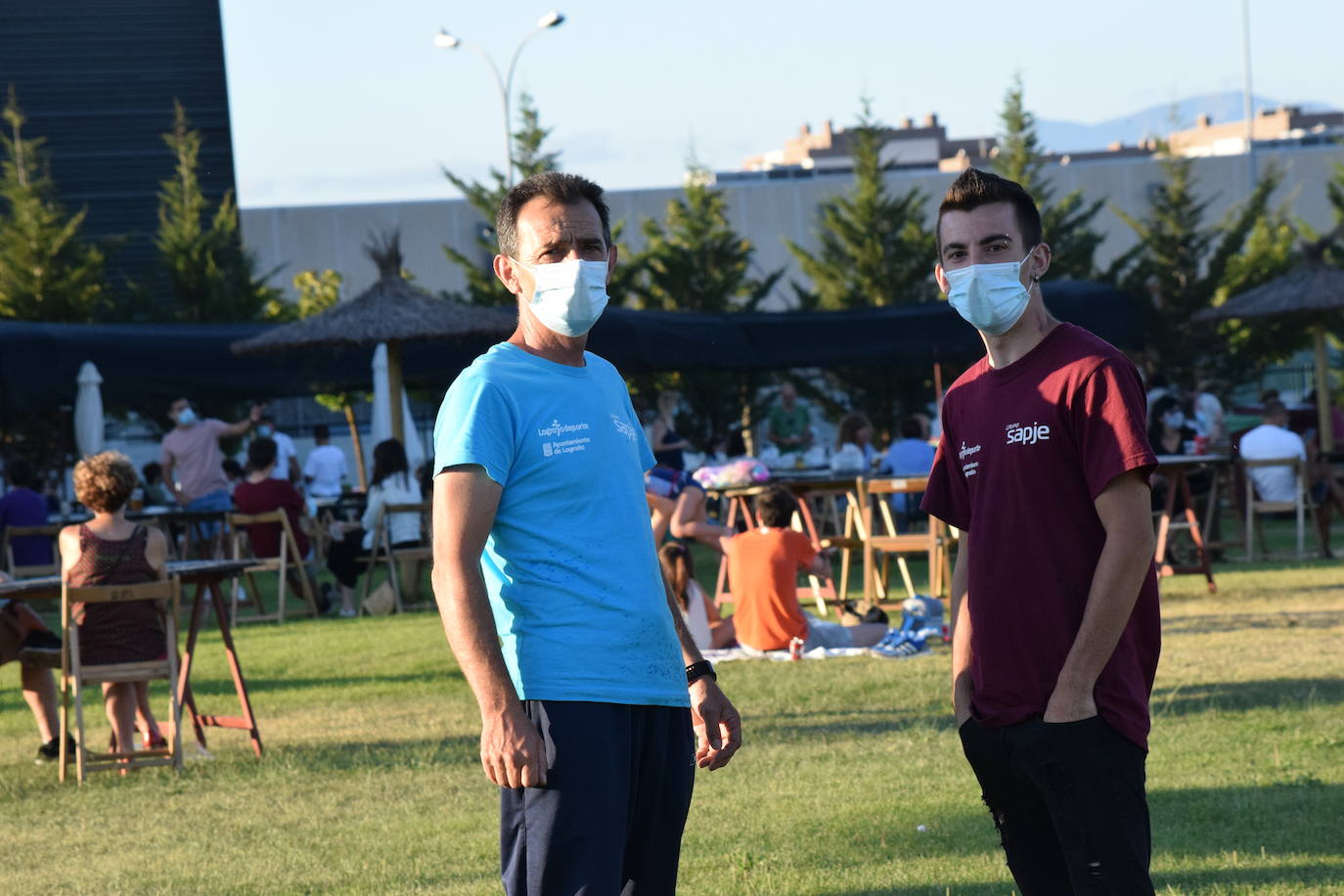 Las instalaciones deportivas se han convertido en un lugar muy frecuentado en el actual periodo estival 