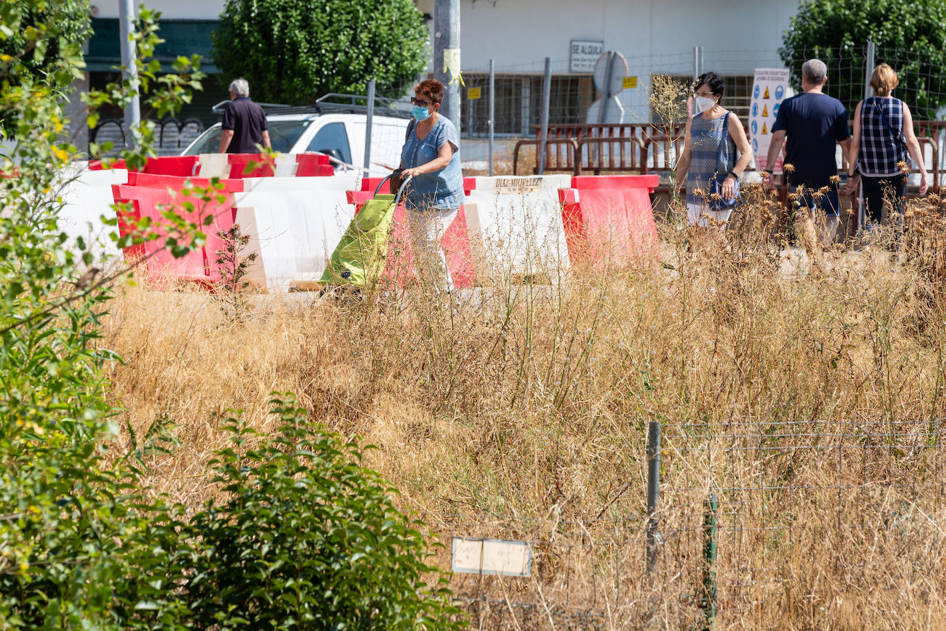 Fotos: El cuidado de los jardines de Logroño, en tela de juicio