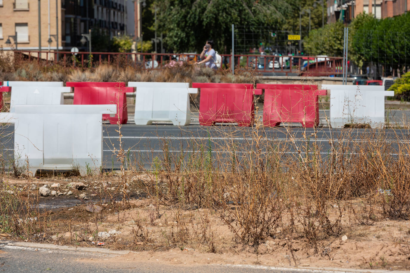 Fotos: El cuidado de los jardines de Logroño, en tela de juicio