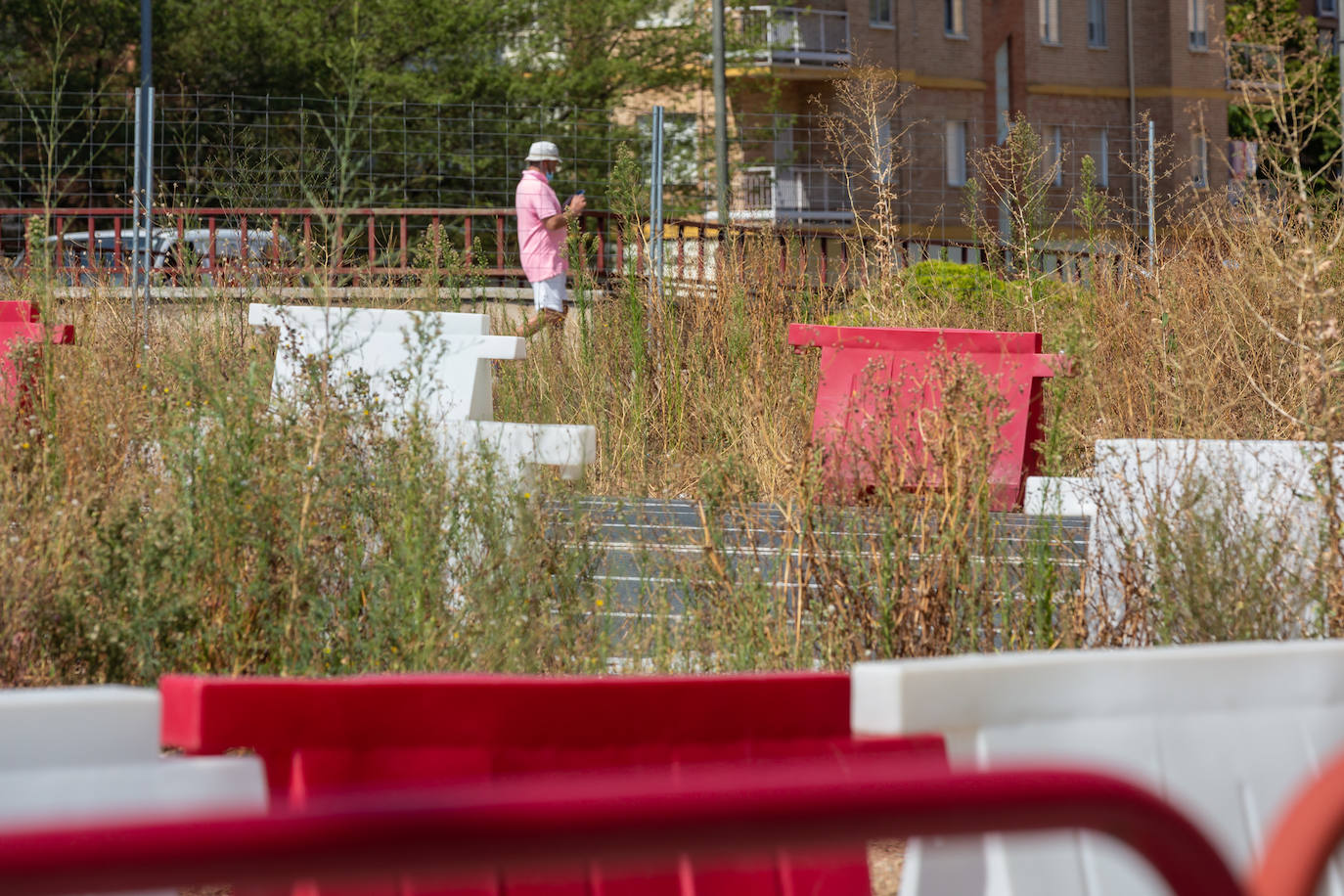 Fotos: El cuidado de los jardines de Logroño, en tela de juicio