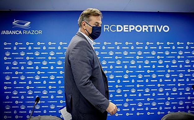 Fernando Vidal, presidente del Deportivo.