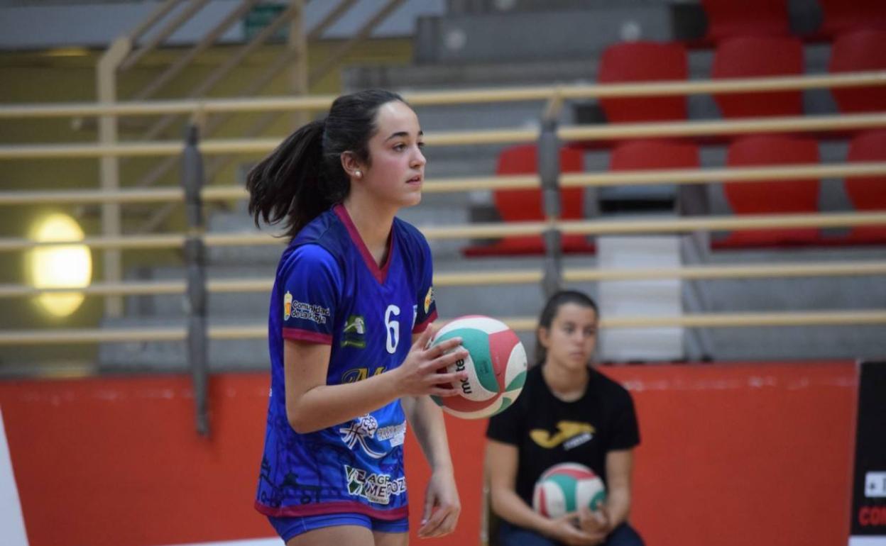 La canterana jarrera Vega Lope vuelve al OSACC Haro Rioja Voley esta temporada