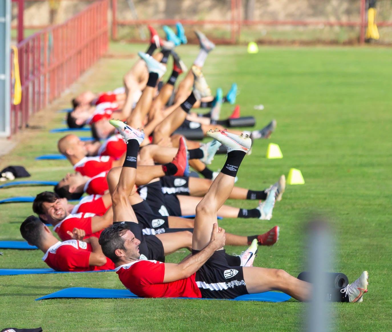 El equipo ha realizado este jueves su primer entrenamiento