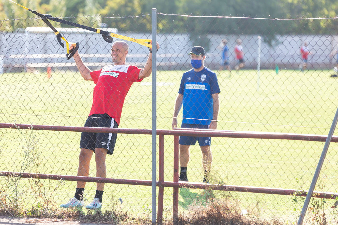 El equipo ha realizado este jueves su primer entrenamiento