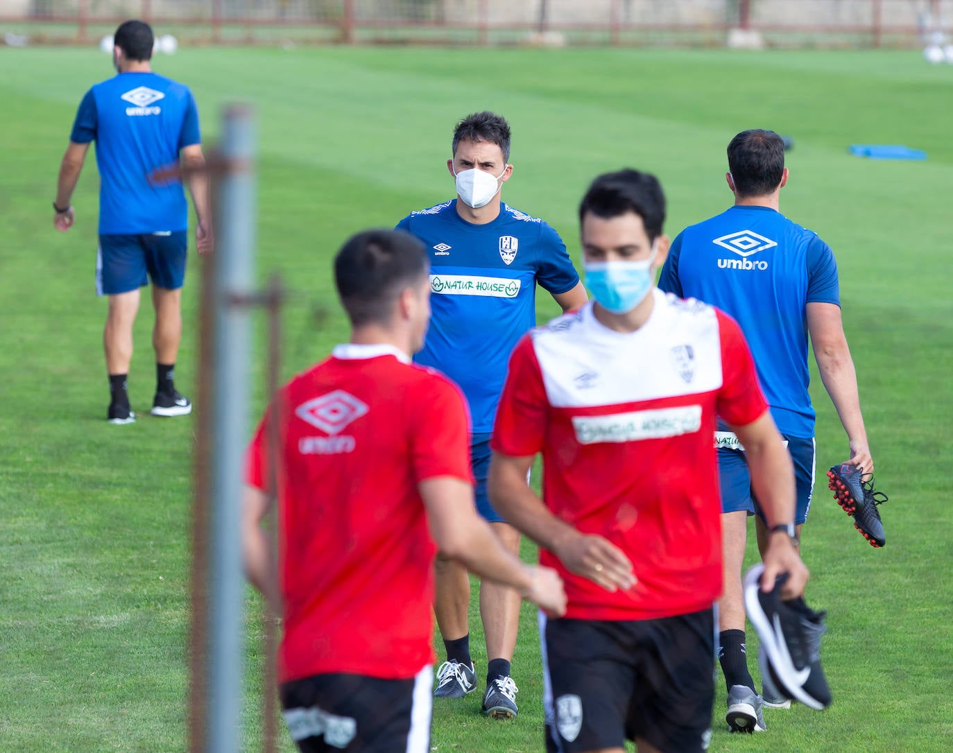 El equipo ha realizado este jueves su primer entrenamiento