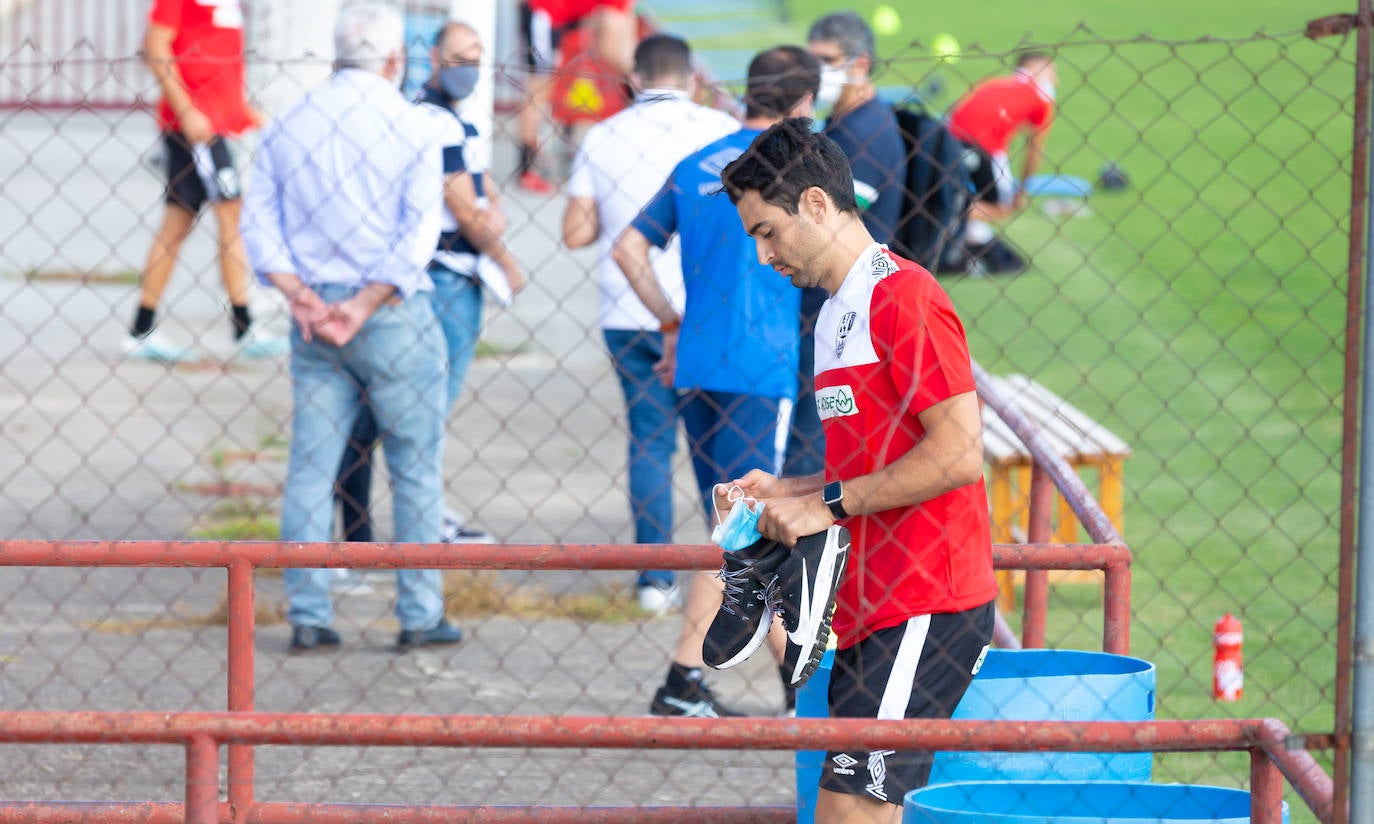 El equipo ha realizado este jueves su primer entrenamiento