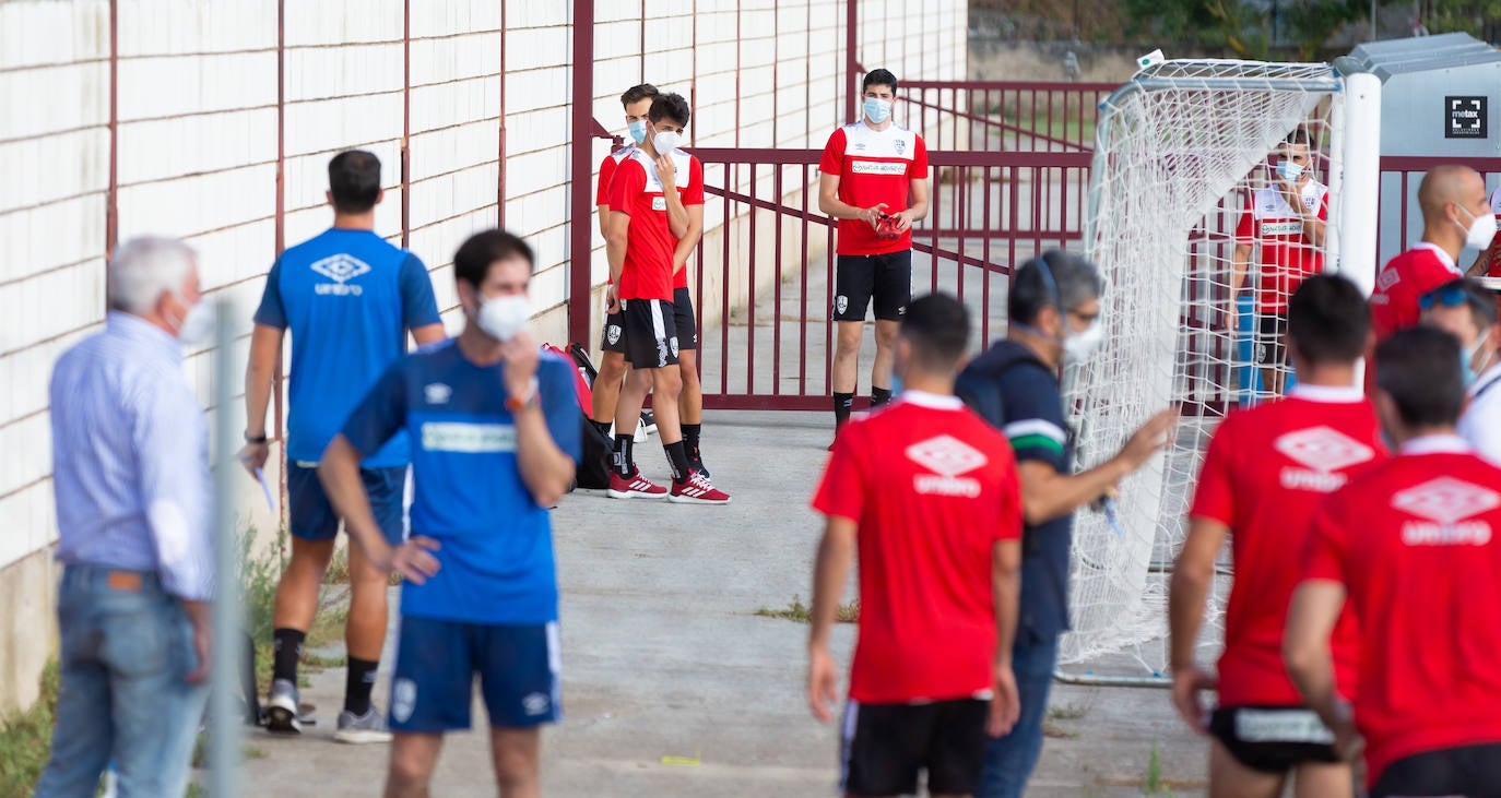 El equipo ha realizado este jueves su primer entrenamiento