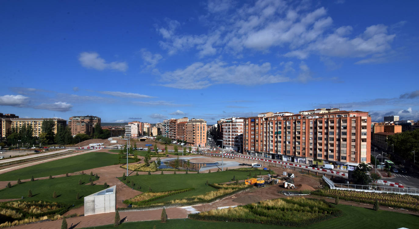 Fotos: Recta fnal para la nueva estación de autobuses de Logroño