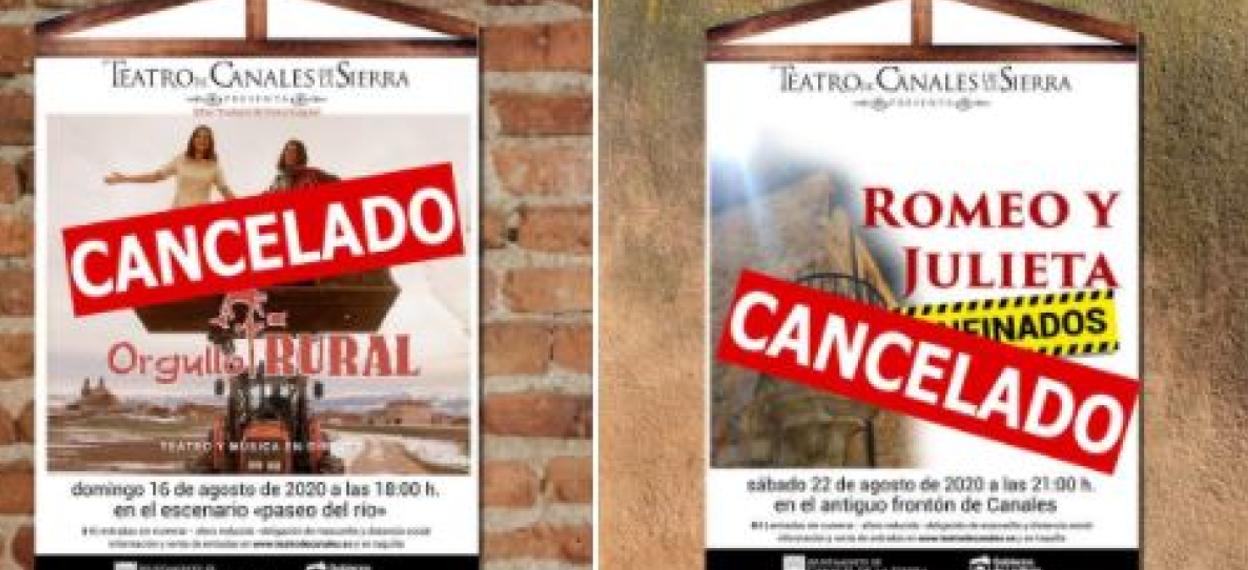 Suspendida la actuación de 'Orgullo rural' en Canales