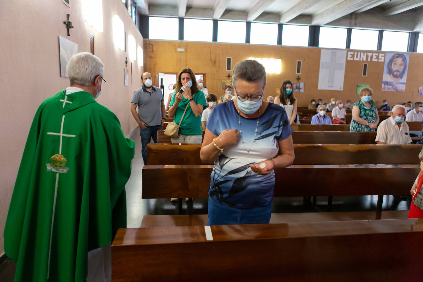 Las misas retoman su actividad, aunque con algunas novedades con respecto a antes de la pandemia